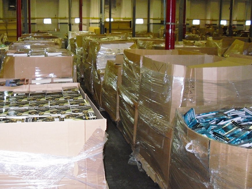 Book destruction and recycling