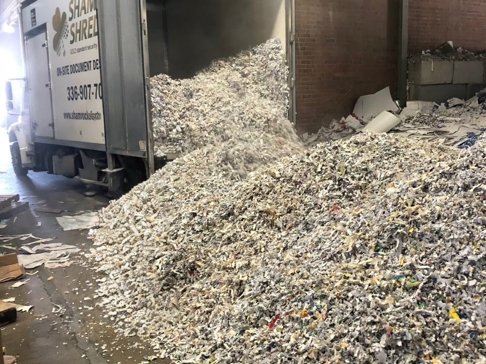 Secure document shredding services